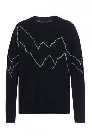 'mount' appliqued sweater, zdjęcie 1 'mount' appliqued sweater od AllSaints